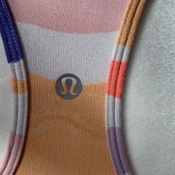 Lululemon Cool Racerback Tank Top Beacher Stripe - Picture 6 of 7